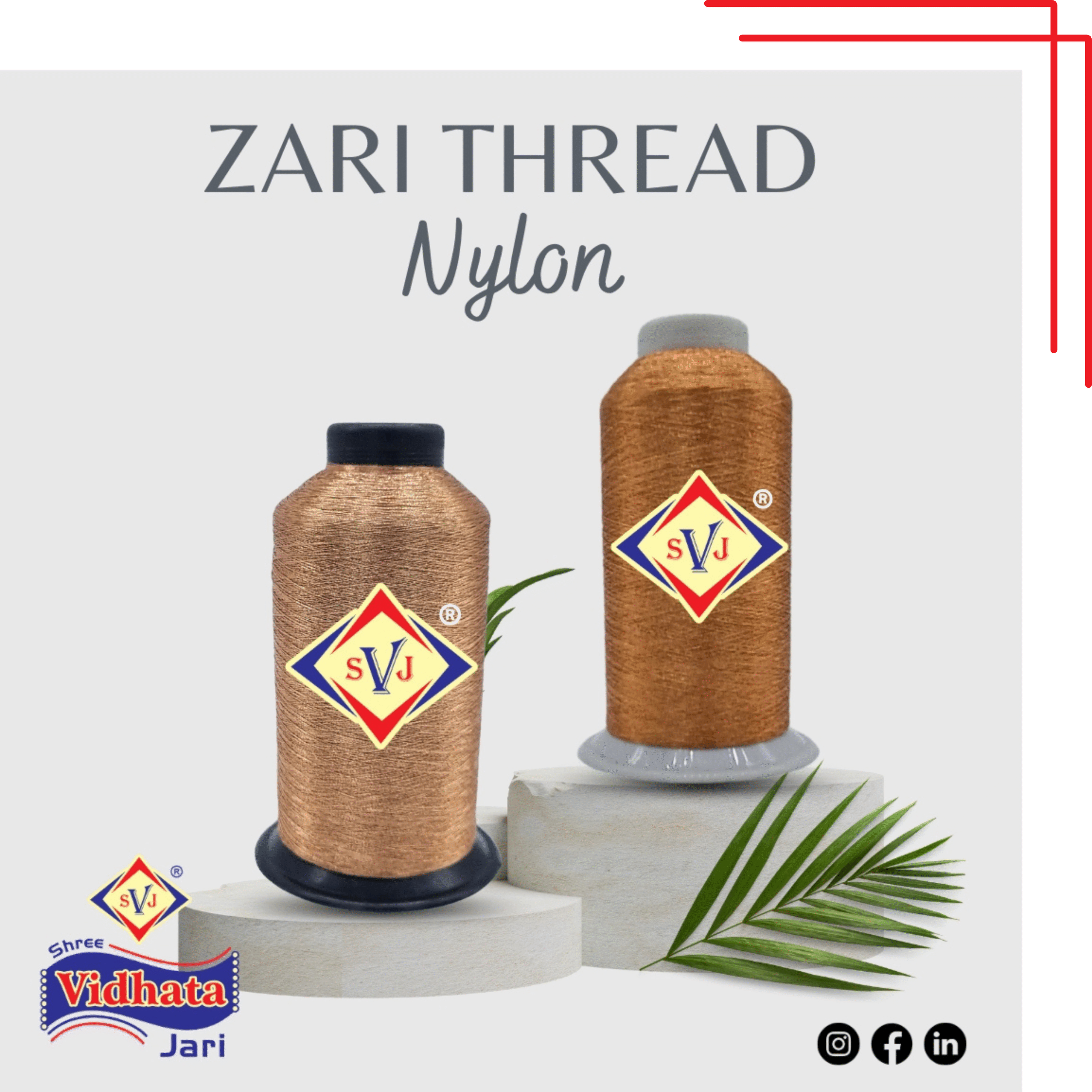Nylon Jari Thread